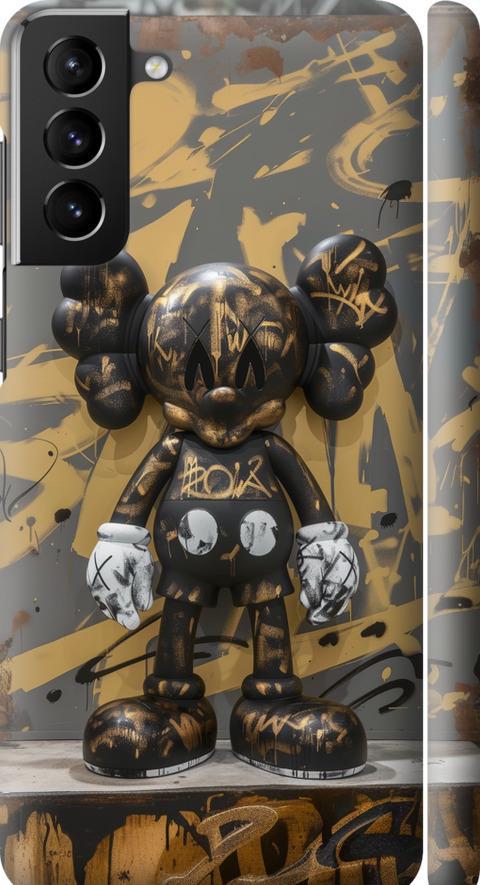 Чехол на Samsung Galaxy S21 Plus Bronze kaws (6097m-2115-42517)