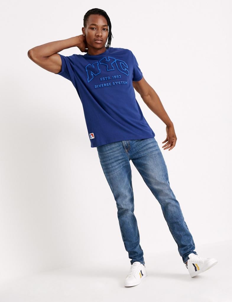 Джинси чоловічі Diverse SHELDON VI D.BLUE р. 30/32 Темно-блакитний (5902598613226)