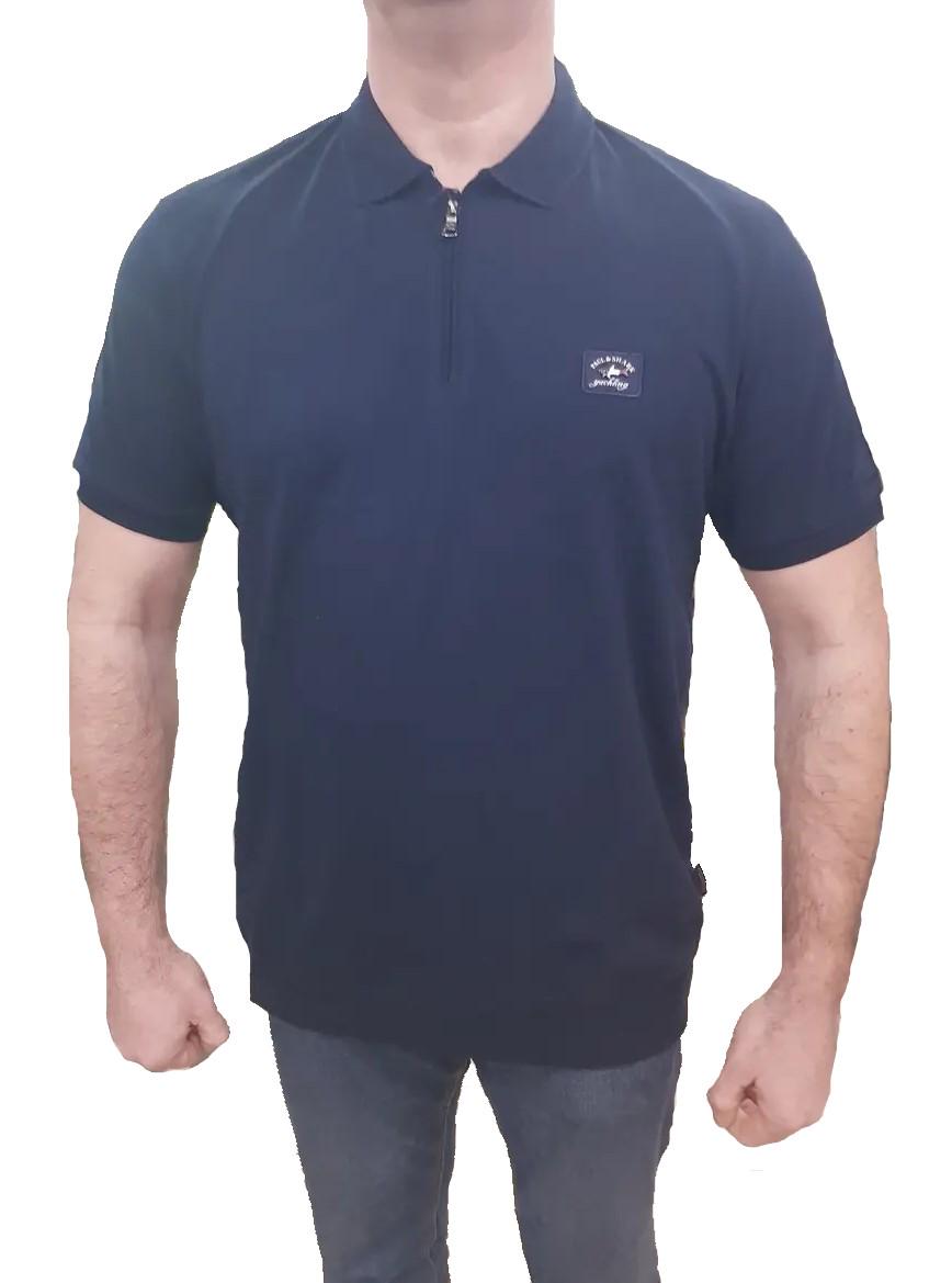 Поло чоловіче Paul&Shark Zipp Polo PS-5215187DB 4XL