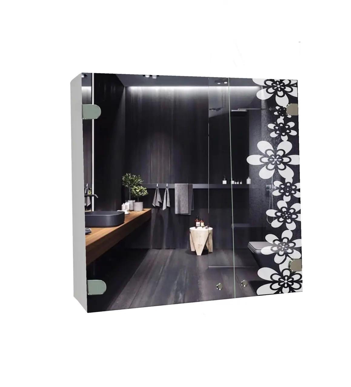 Шкаф зеркальный 530х640х120 мм (ШК837)