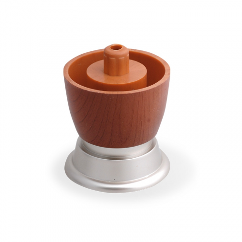 Меблева ніжка Sigma 50 мм пластикова регульована Вільха/Сатін (111022)