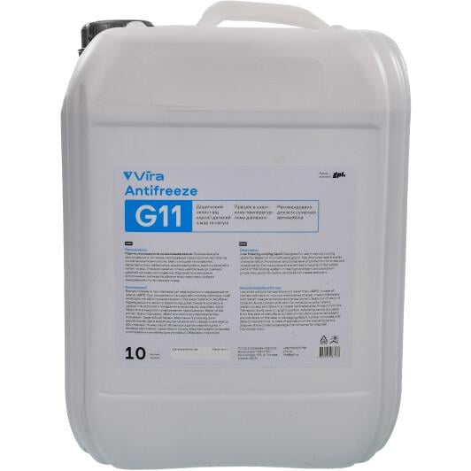 Рідина охо л оджуюча VIRA -40 °C G11 10 кг Синій (VI0022) Рідина охо л оджуюча VIRA -40 °C G11 10 кг Синій (VI0022)