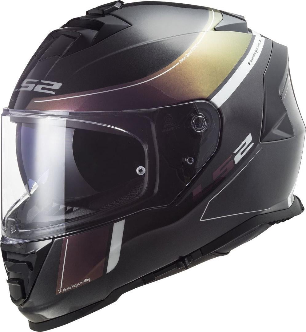 Мотошлем LS2 FF800 Storm Velvet L Black/Rainbow (21550)