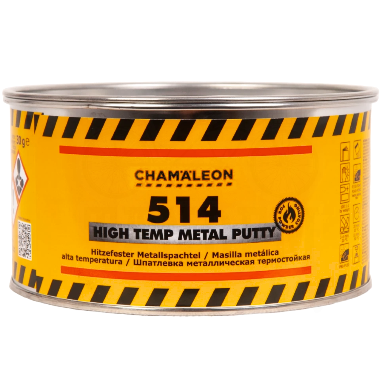 Шпатлевка металлическая термостойкая Сhamaleon 514 High Temp Metal Putty 14 кг