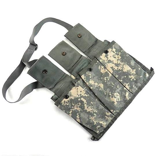 Подсумок для трех магазинов М16 M4 Molle II Bandoleer Ammunition Pouch Пиксель