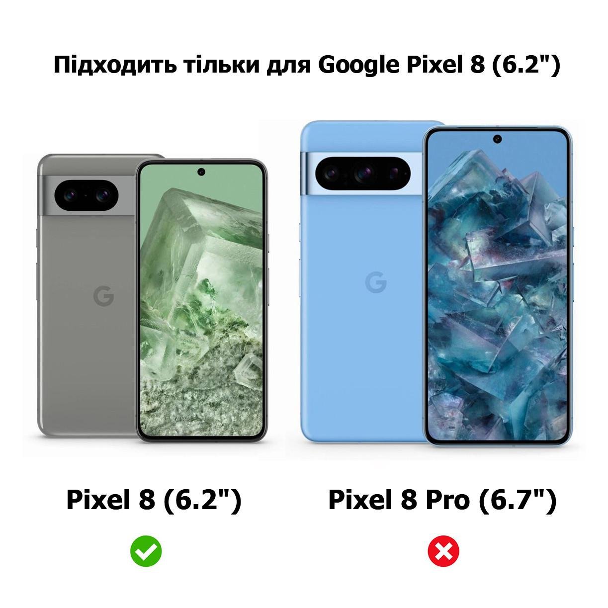 ᐉ Силиконовый чехол для Google Pixel 8 (с микрофиброй внутри) Зелёный •  Купить в Киеве, Украине • Лучшая цена в Эпицентр