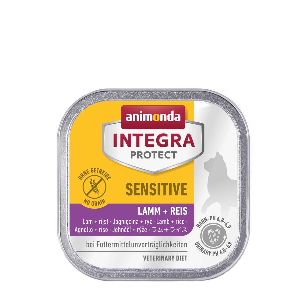 Корм влажный для кошек Integra Protect Sensitiv Lamb/Rice с пищевой непереносимостью ягненок 100 г (2528290884)