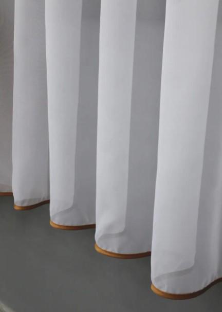 Комплект штор на кухню тюль/ламбрекен 280х170 см Коричневый/Белый (064к 52-1032) - фото 6 Комплект штор на кухню тюль/ламбрекен 280х170 см Коричневый/Белый (064к 52-1032) - фото 6