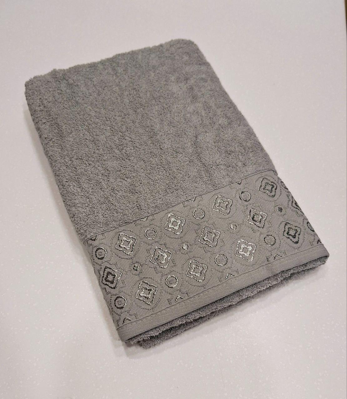 Полотенце для лица махровое Cestepe VIP Cotton 50x90 см Серый (811)