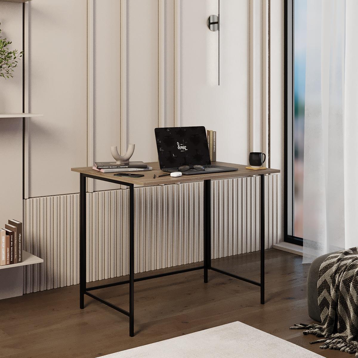 Стол-трансформер Sly 900x570x770 мм Дуб винтаж оксид/Черный (GATB24090000030) - фото 4 Стол-трансформер Sly 900x570x770 мм Дуб винтаж оксид/Черный (GATB24090000030) - фото 4