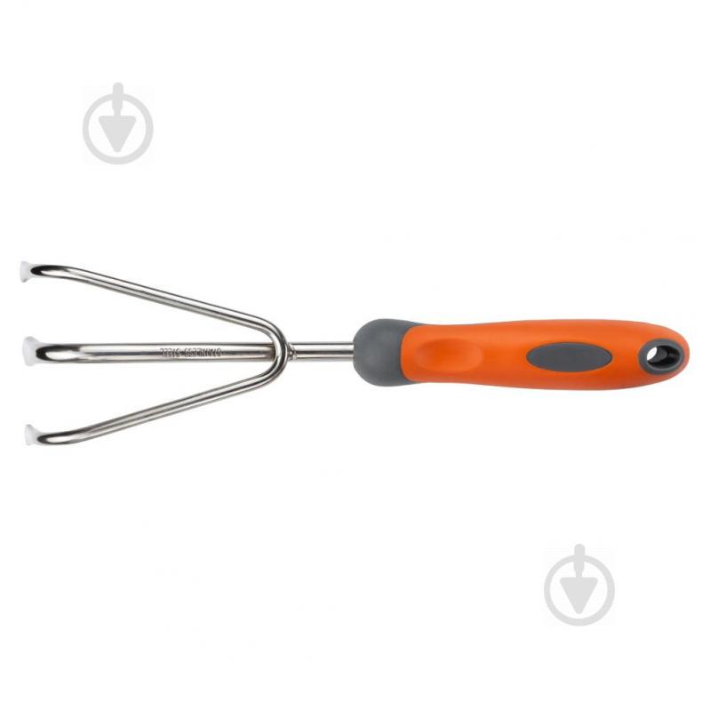 Культиватор-рыхлитель (нерж) (ABS+TPR) FLORA (5041414) - фото 2 Культиватор-рыхлитель (нерж) (ABS+TPR) FLORA (5041414) - фото 2