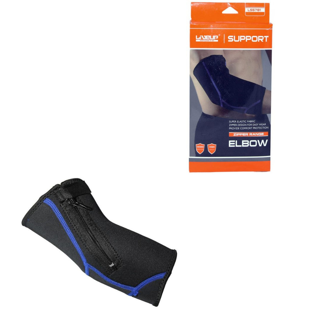 Фіксатор ліктя LiveUP Elbow Support S/M Чорний (NIA61XL) - фото 2