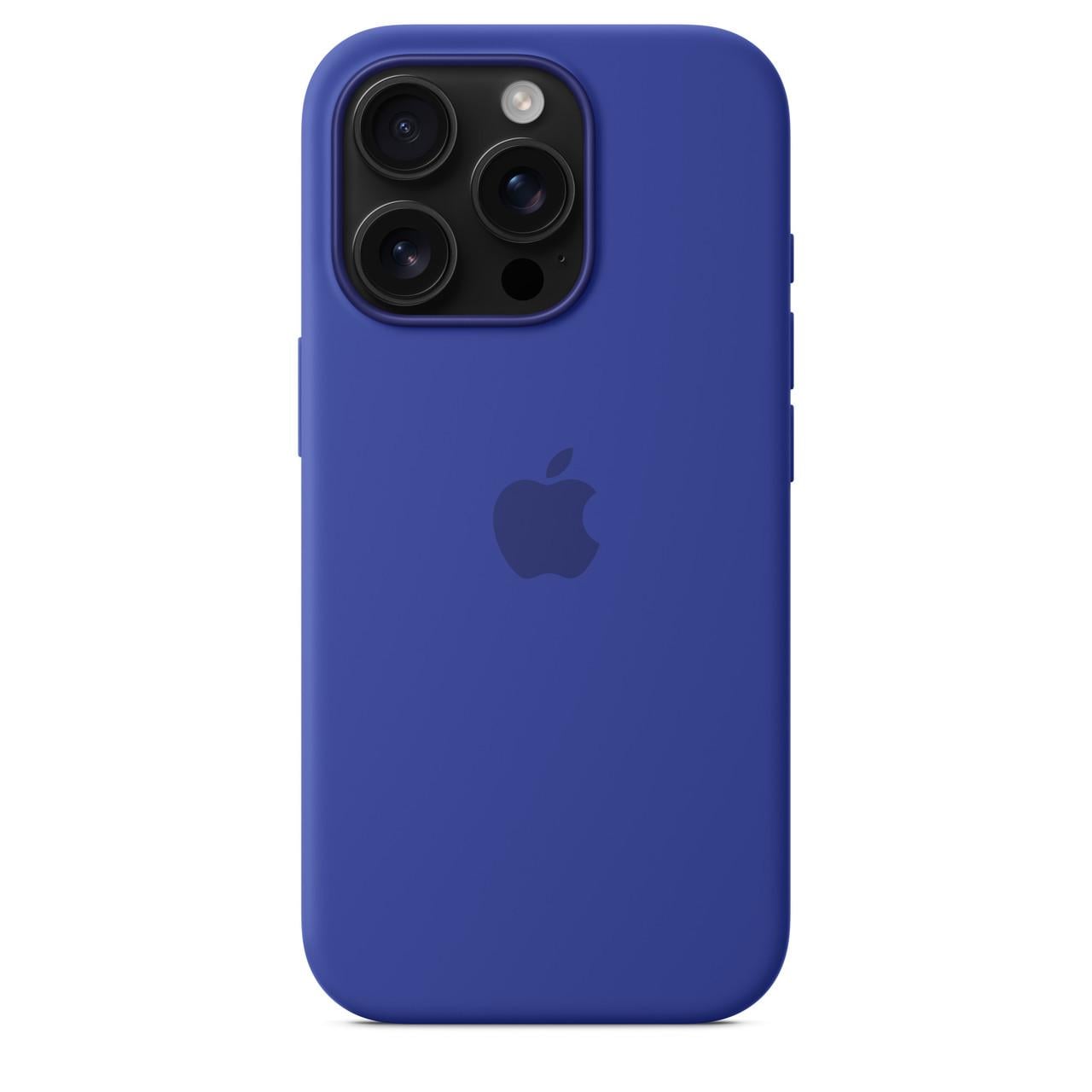 Чехол-накладка Apple Silicone Case with MagSafe for iPhone 16 Pro, Ultramarine (HC)
