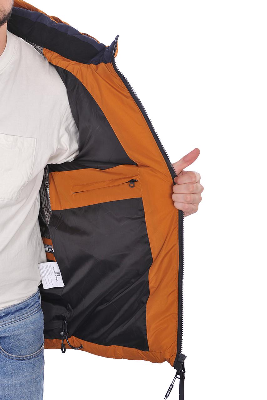 Куртка зимняя мужская Black Vinyl 24-C23-2223C р. 48 Горчичный (24-C23-2223C_57_48) - фото 5 Куртка зимняя мужская Black Vinyl 24-C23-2223C р. 48 Горчичный (24-C23-2223C_57_48) - фото 5