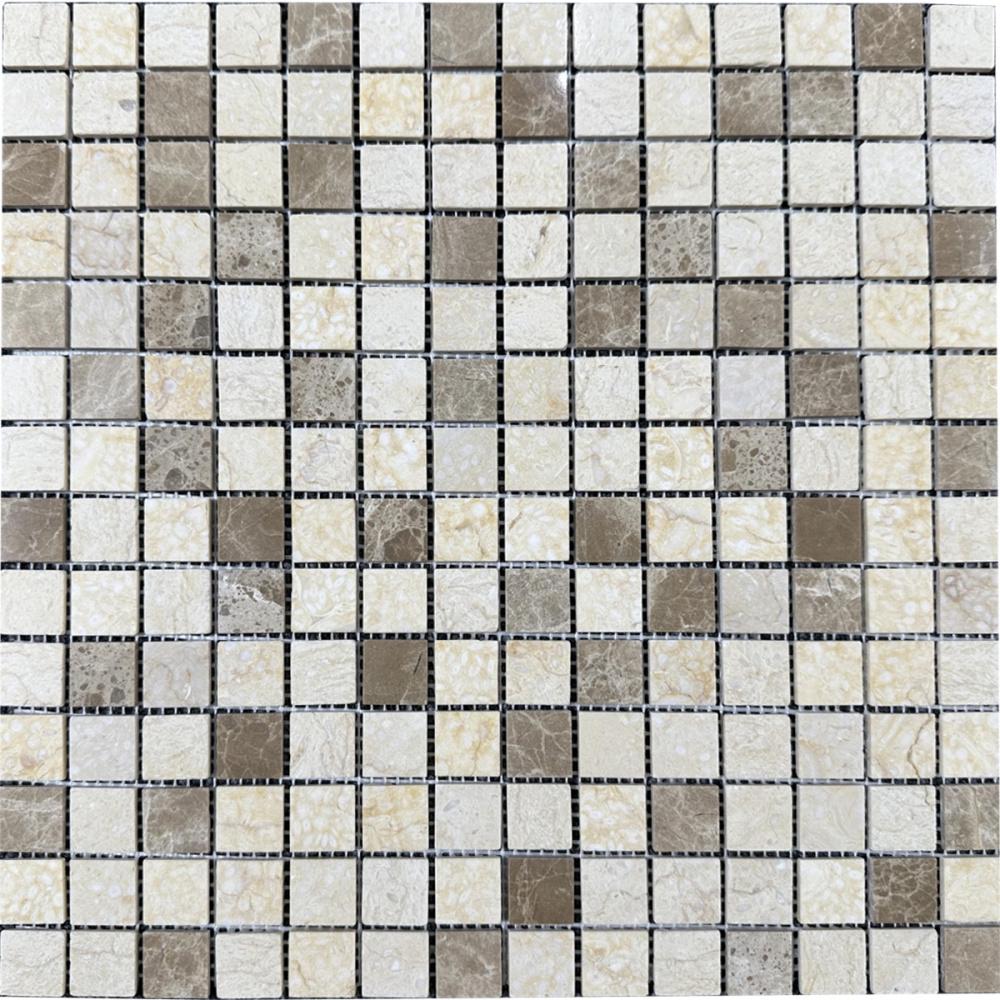 Мозаика мраморная Mozaico de Lux V-MOS VJQ-422 (004537)
