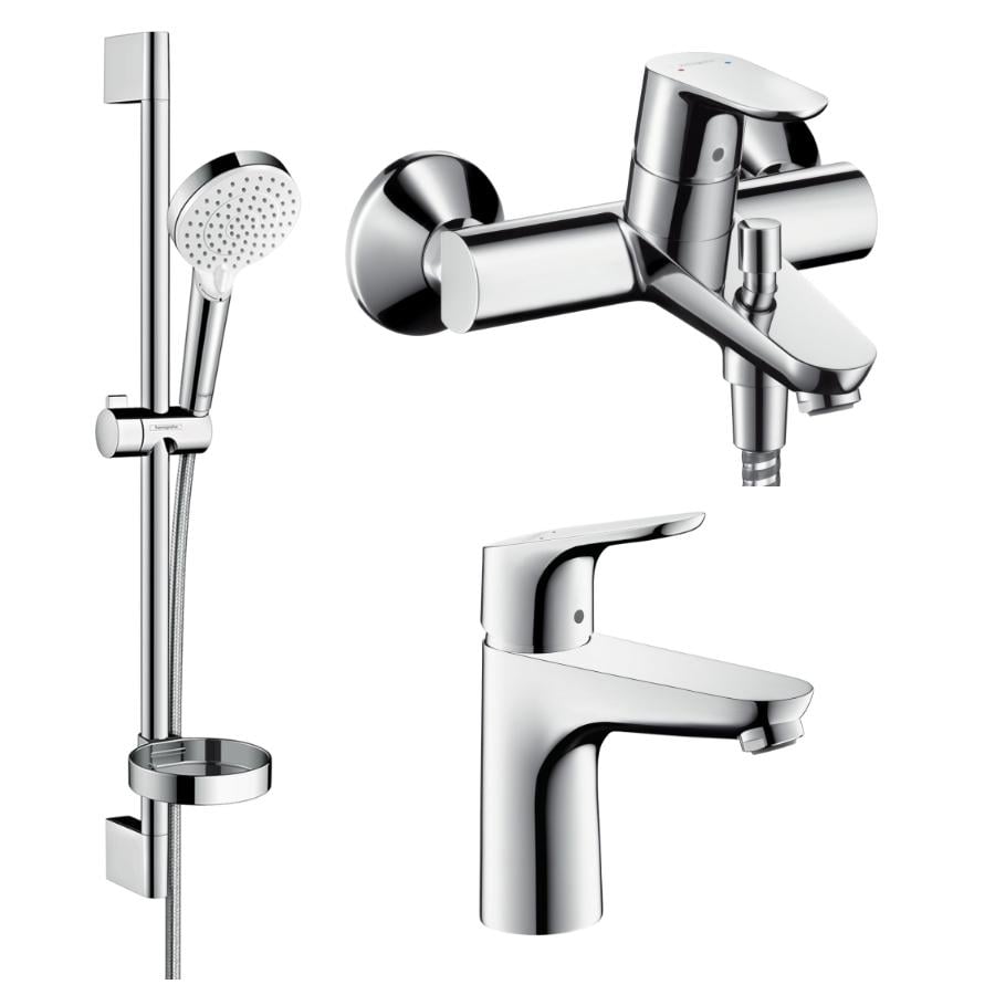 Набор смесителей для ванны Hansgrohe FOCUS 1092019 Хром (60231) - фото 1