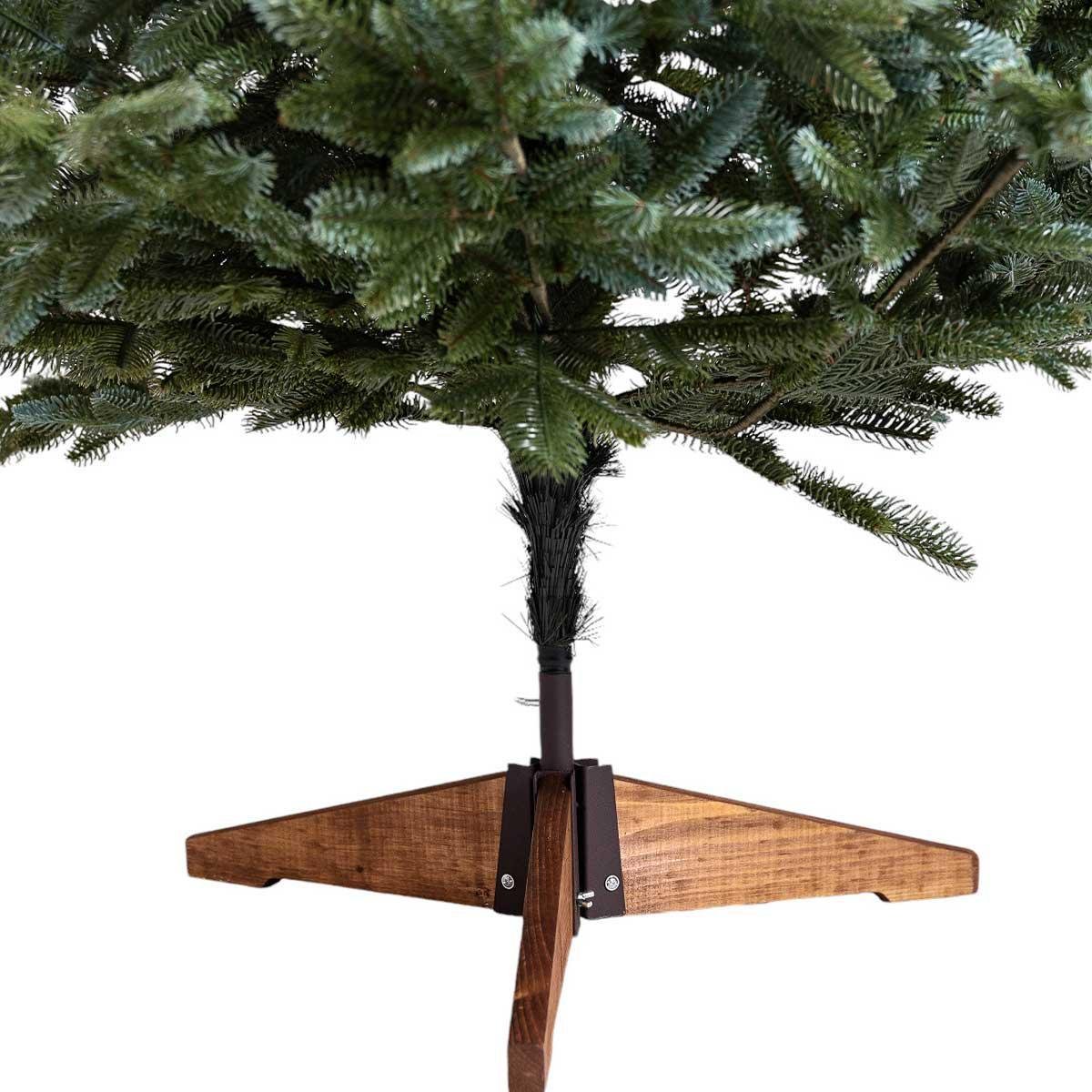 Штучна ялинка Ворохтянська з металевою підставкою 1,80 м Зелений (NYT15039) - фото 3