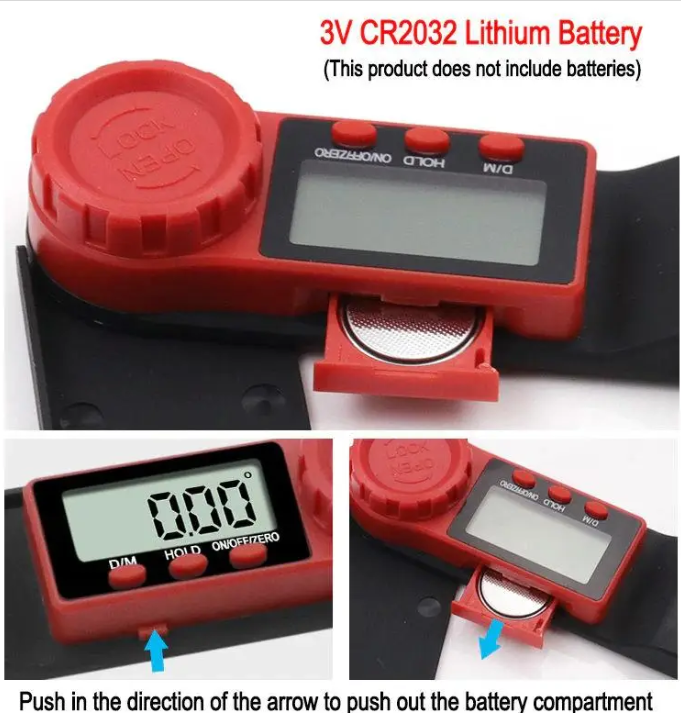 Кутомір електронний цифровий 180 мм (4001154489336) - фото 6