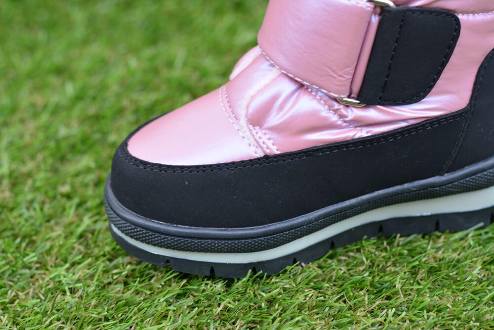 Сапоги детские зимние на липучке р. 26 Фиолетовый (11356463) - фото 6 Сапоги детские зимние на липучке р. 26 Фиолетовый (11356463) - фото 6