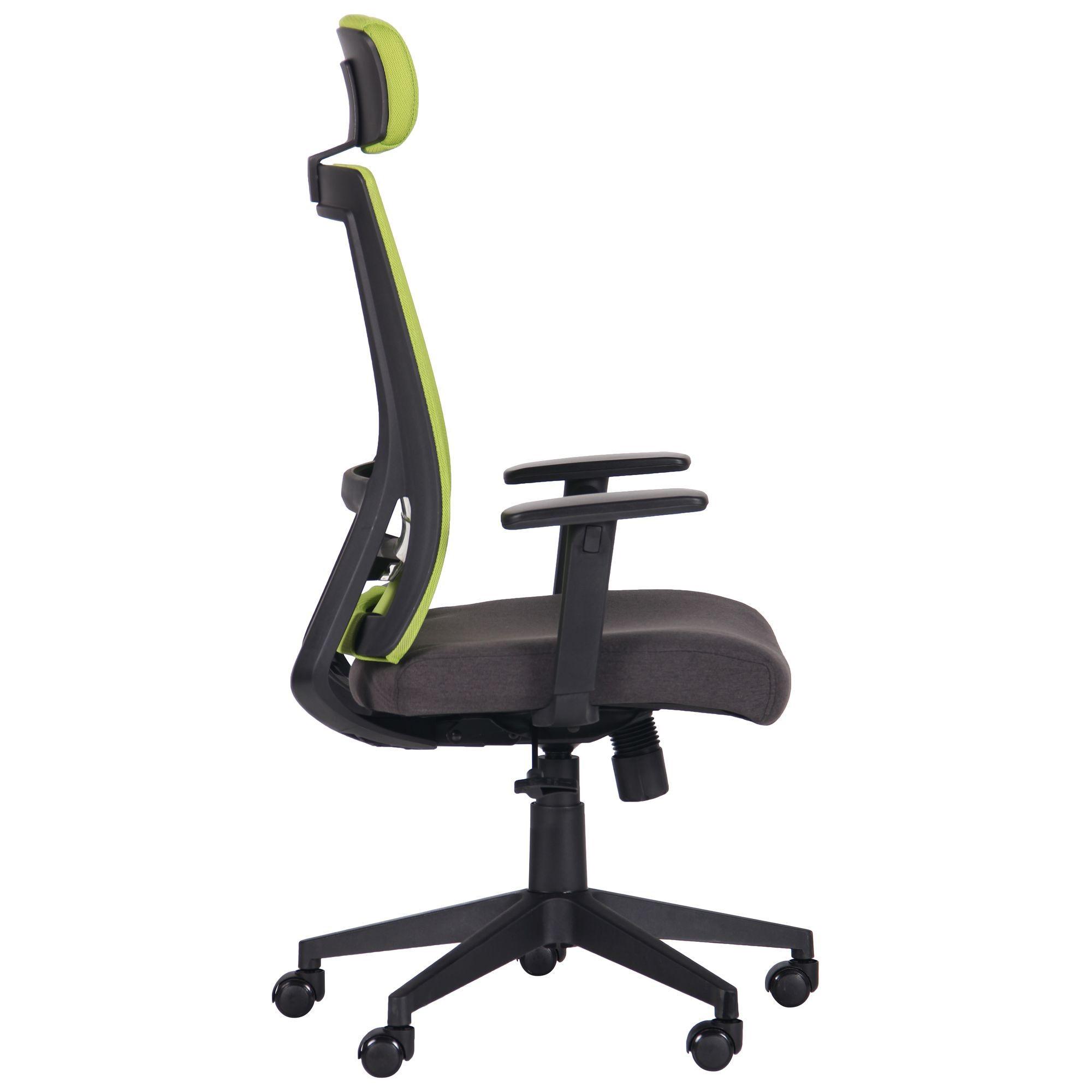 Кресло компьютерное AMF Holding Scrum 1180+100х640х630 Черный/лайм - фото 4