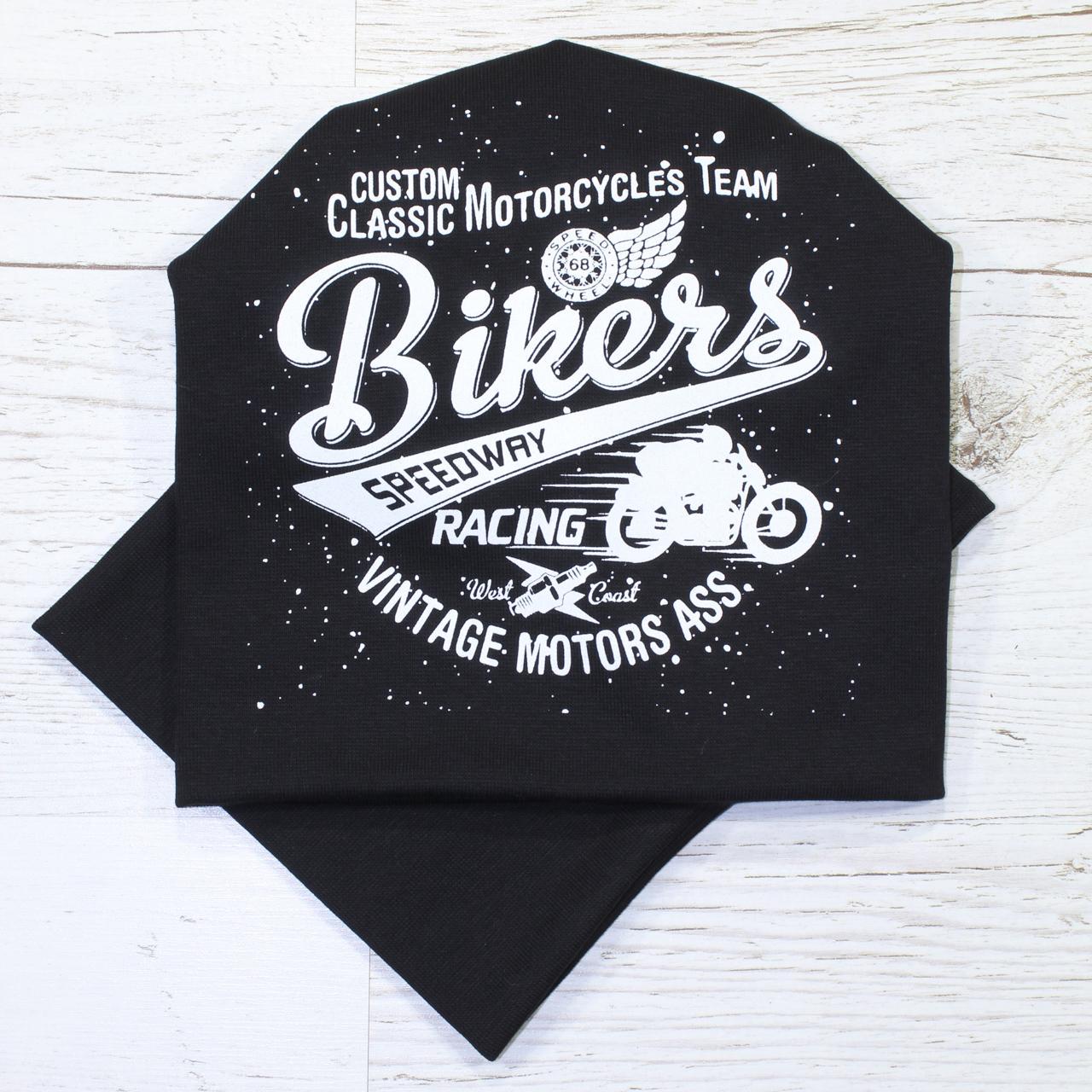 Детская шапка с хомутом Кahta "Bikers" р. 52-56 (OC-415)