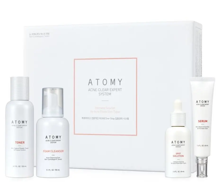 Набор Atomy Acne Clear Expert System для проблемной кожи против акне 4 ед. (34087631) Набор Atomy Acne Clear Expert System для проблемной кожи против акне 4 ед. (34087631)