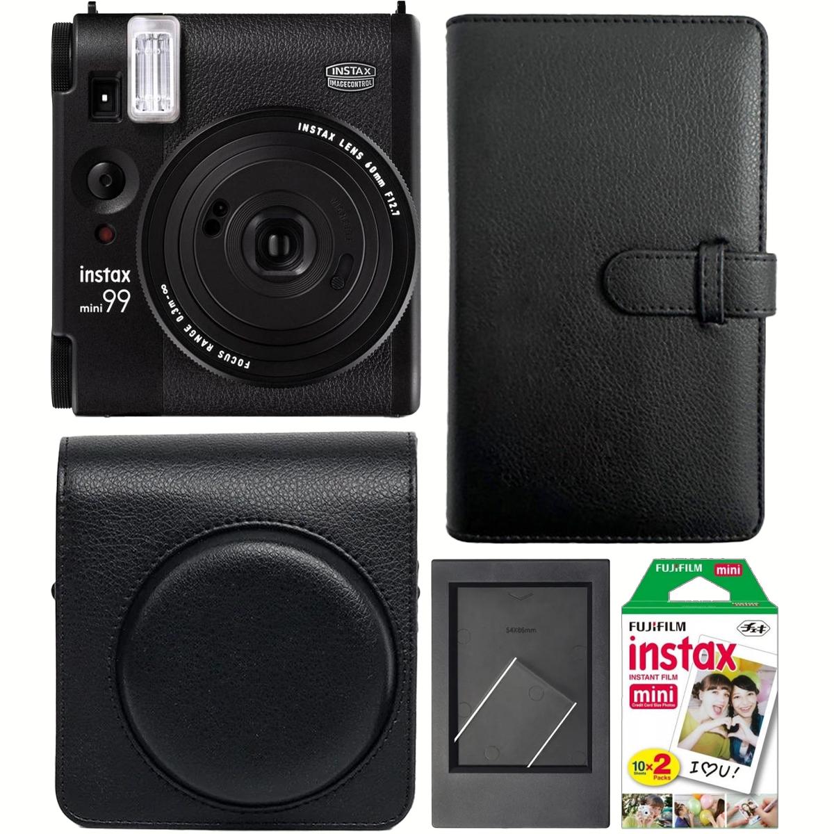 Фотоаппарат моментальной печати Fujifilm Instax Mini 99 чехол/фотопленка 20 шт./фотоальбом 108/фоторамка Black (25322973)