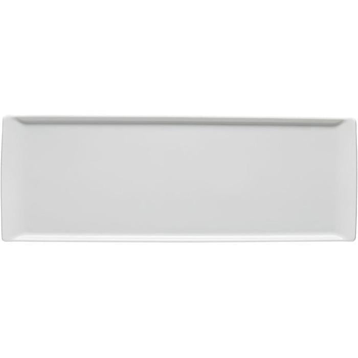 Тарелка прямоугольная Rosenthal Mesh 41x15 см Белый Тарелка прямоугольная Rosenthal Mesh 41x15 см Белый
