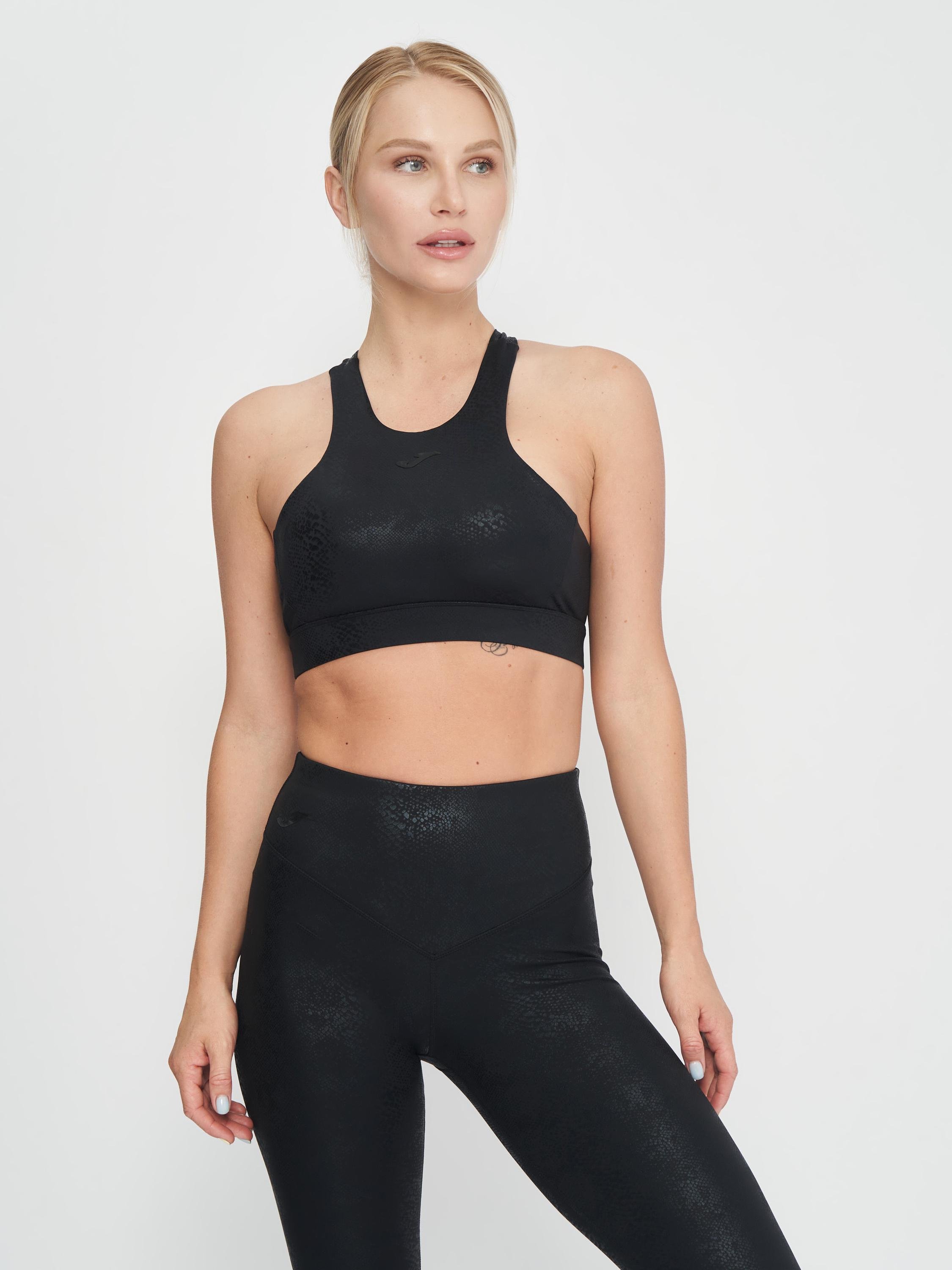 Топ Joma 901532.100 Core Sport Bra M Black (8445456179283)