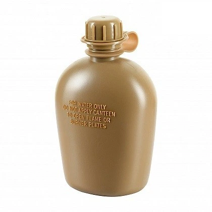 Фляга пластиковая для воды M-Tac 1 л Хаки (RO01945)