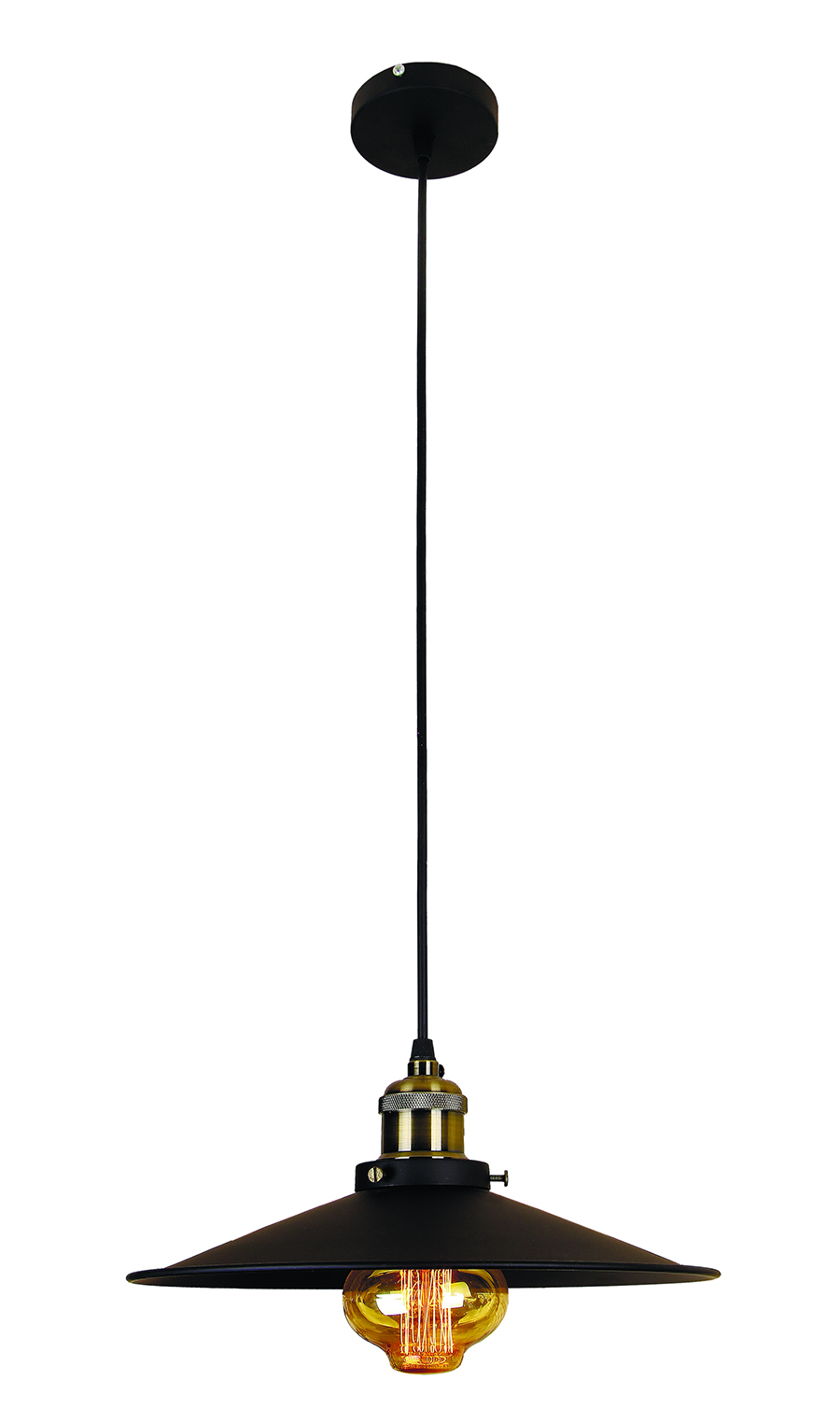 Люстра лофт Arte Lamp A80806-1 BK 360 (15292070)