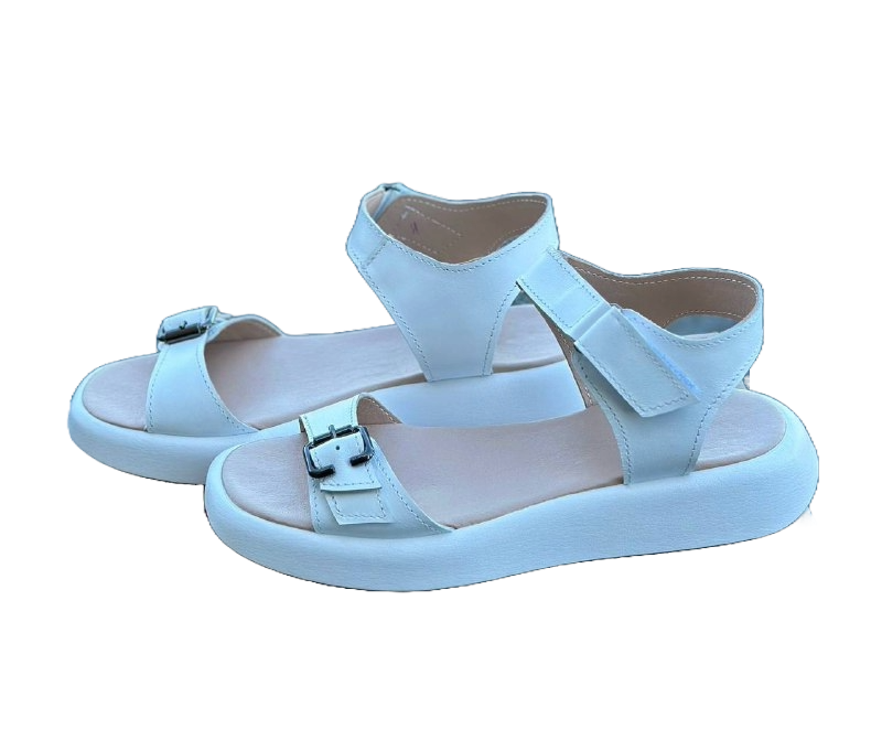 Босоніжки жіночі преміум р. 41 Білий (27202)