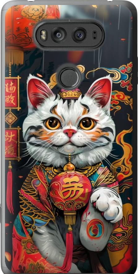 Чехол на LG V20 China Cat v2 (6135t-787-42517)