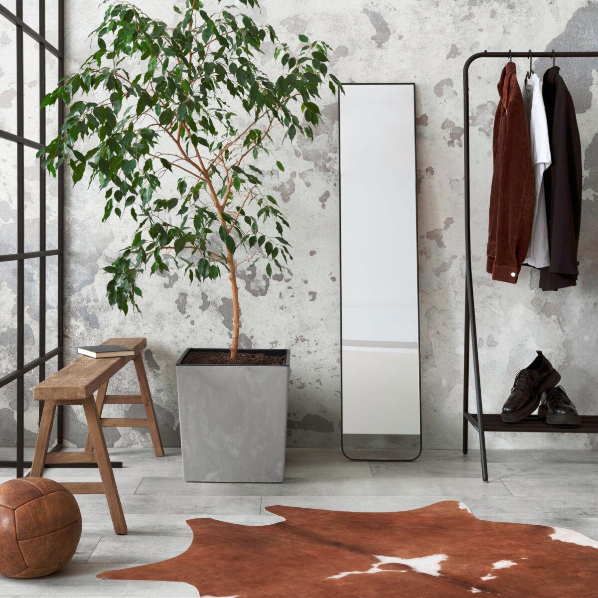 Вазон Lamela Juka 190x190 мм Серый бетон (A-022517) - фото 3 Вазон Lamela Juka 190x190 мм Серый бетон (A-022517) - фото 3