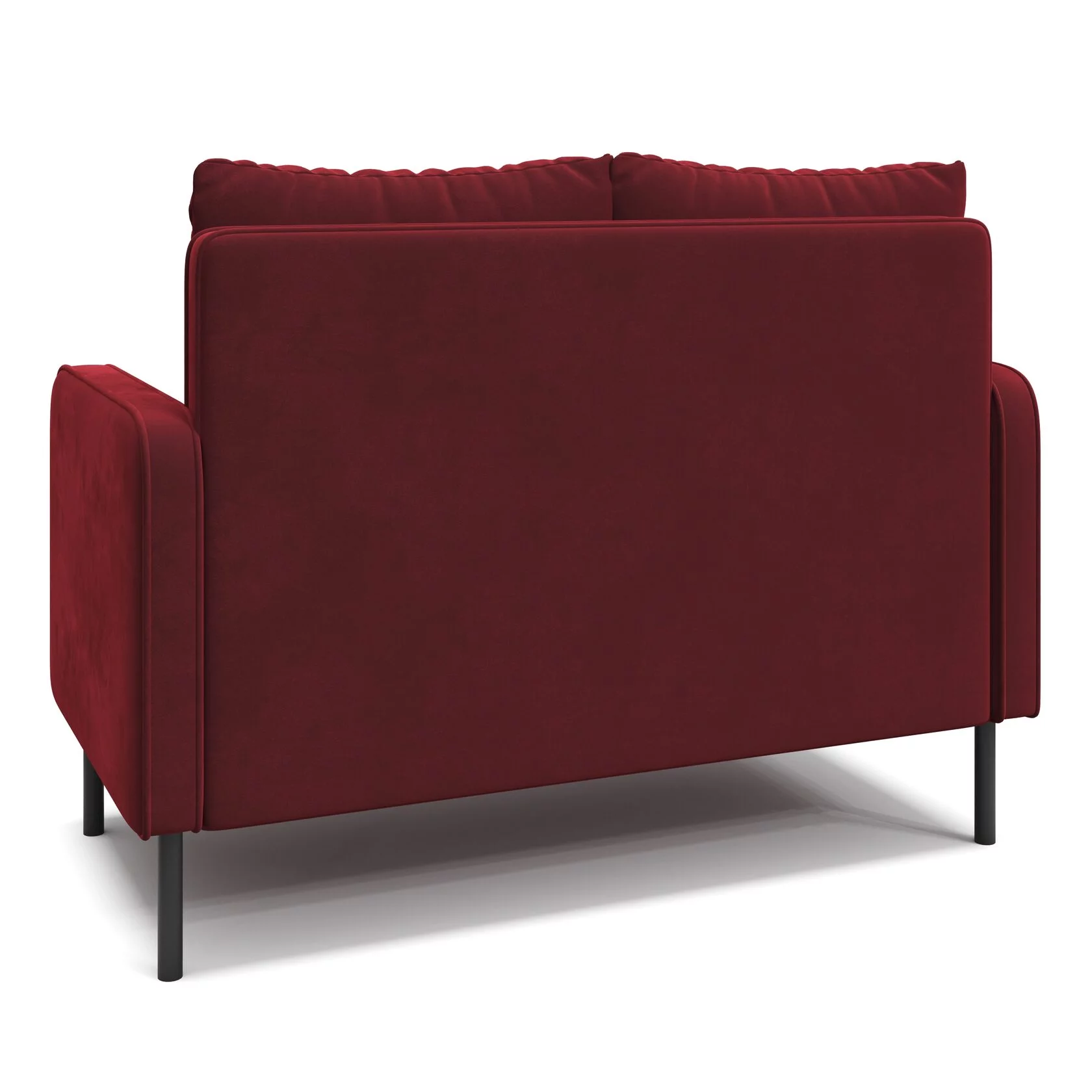 Диван офисный Modern 2 100х75х84 см Бордовый (Арт. 11121) - фото 3
