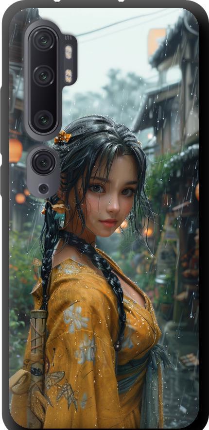 Чехол на Xiaomi Mi Note 10 Anime-girl (6133b-1820-42517)