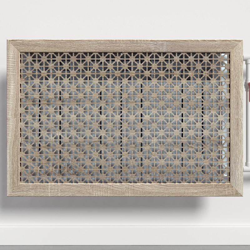 Решетка-экран на батарею SMARTWOOD 900 мм Дуб Сонома (R20633111)