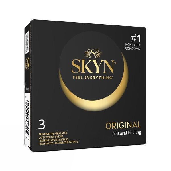 Презервативи безлатексні SKYN 3 шт. (SX2380) Презервативи безлатексні SKYN 3 шт. (SX2380)