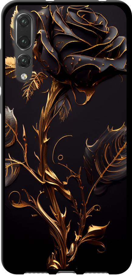 Чехол на Huawei P20 Pro Роза 3 (5552b-1470-42517)