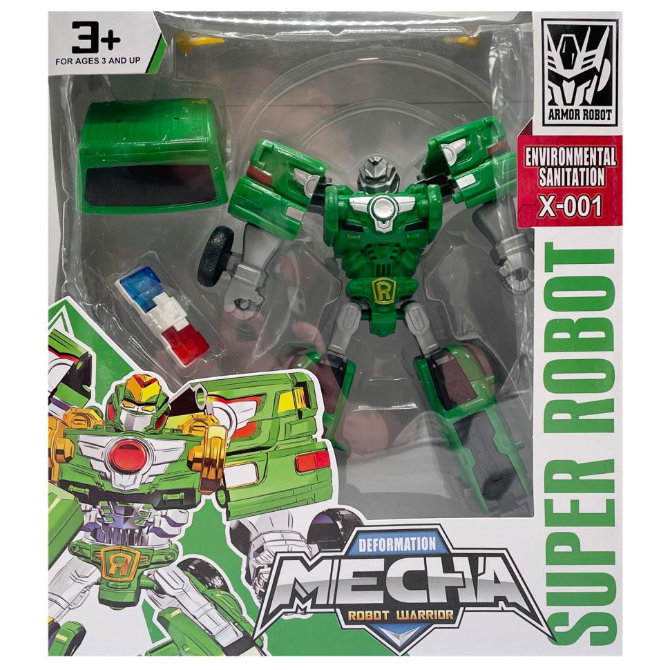 Трансформер Bambi Игровой набор с роботом-трансформером Зеленый (IG-173-N-659)