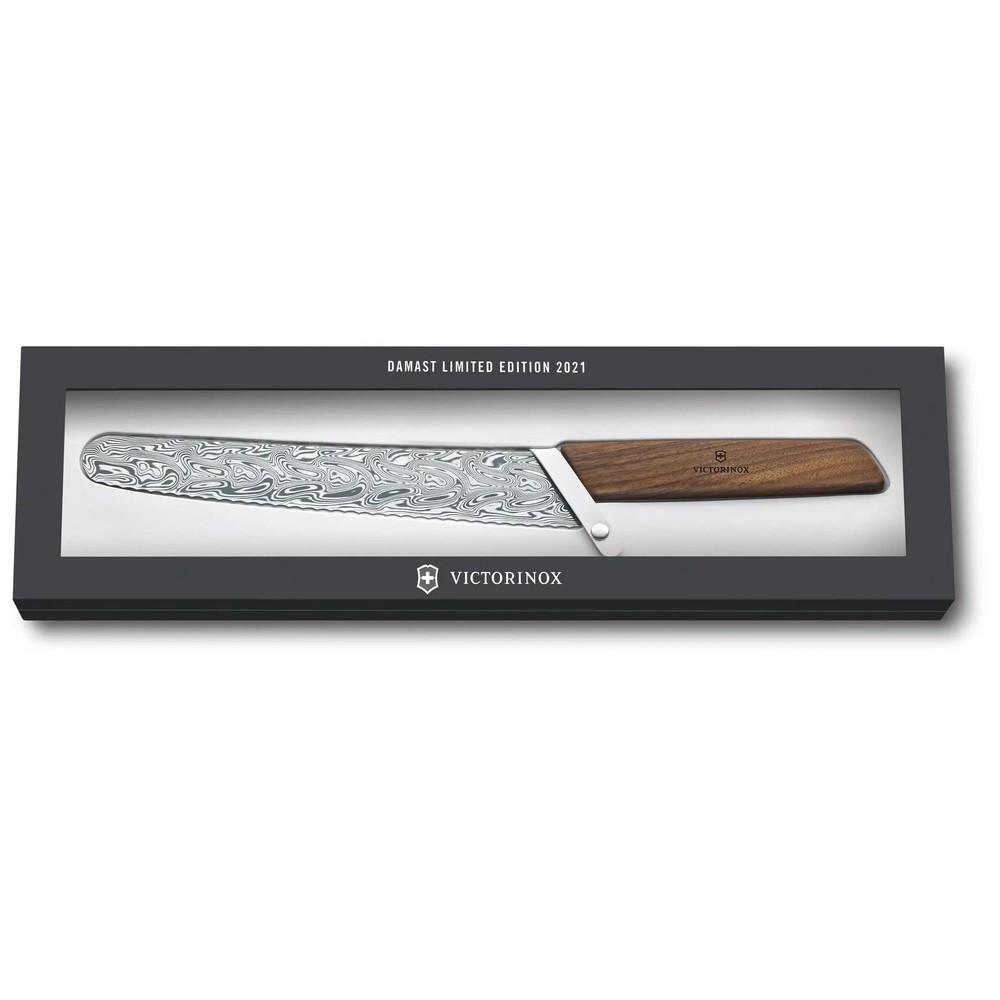 Кухонный нож Victorinox Swiss Modern Bread and Pastry Damast 22 см (6.9070.22WJ21) - фото 5