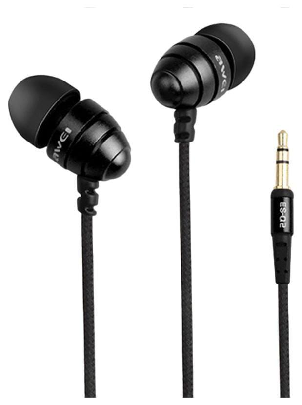 Наушники Awei ES-Q2 Black (20390725)