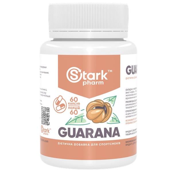 Енергетик Stark Pharm Guarana 300 мг 60 капс. (000005145)
