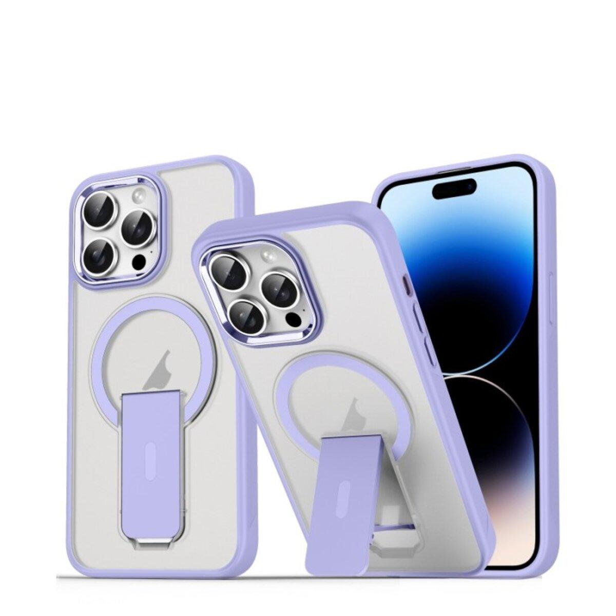 Противоударный чехол с подставкой Cosmic Magnetic Stand for Apple iPhone 14 Pro Lavender