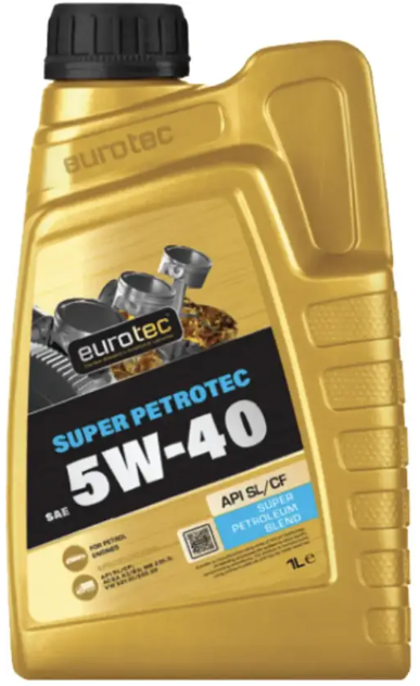 Моторна олива EUROTEC 5W-40 Super Petrotec SL/CF, 1 л (905974)