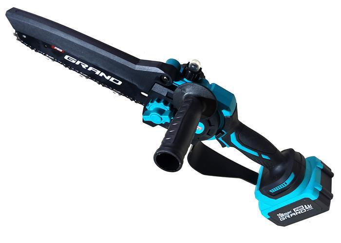 Пила цепная аккумуляторная Grand АПЦ-20V/M8"-4 с 2 аккумуляторами 4000 мАч и зарядным устройством (25249416) - фото 4 Пила цепная аккумуляторная Grand АПЦ-20V/M8"-4 с 2 аккумуляторами 4000 мАч и зарядным устройством (25249416) - фото 4