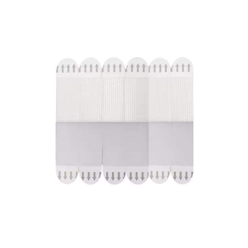 Настенный крепеж самоклеющийся на липучке для подвешивания картин и фоторамок 12 шт. 6 пар 46x16 мм Белый (2689612468)