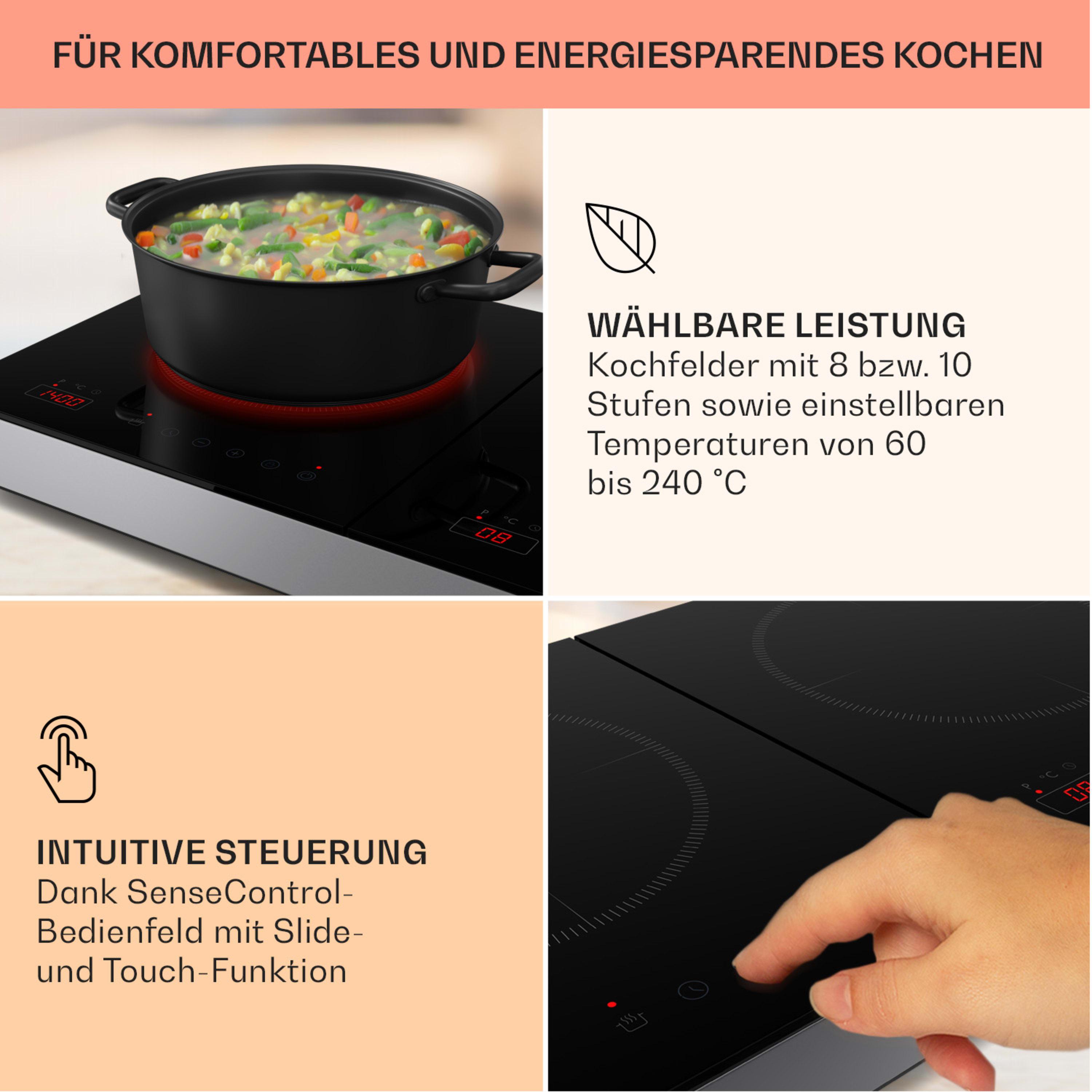 Варочная поверхность индукционная KLARSTEIN Cookio (10045282) - фото 7 Варочная поверхность индукционная KLARSTEIN Cookio (10045282) - фото 7