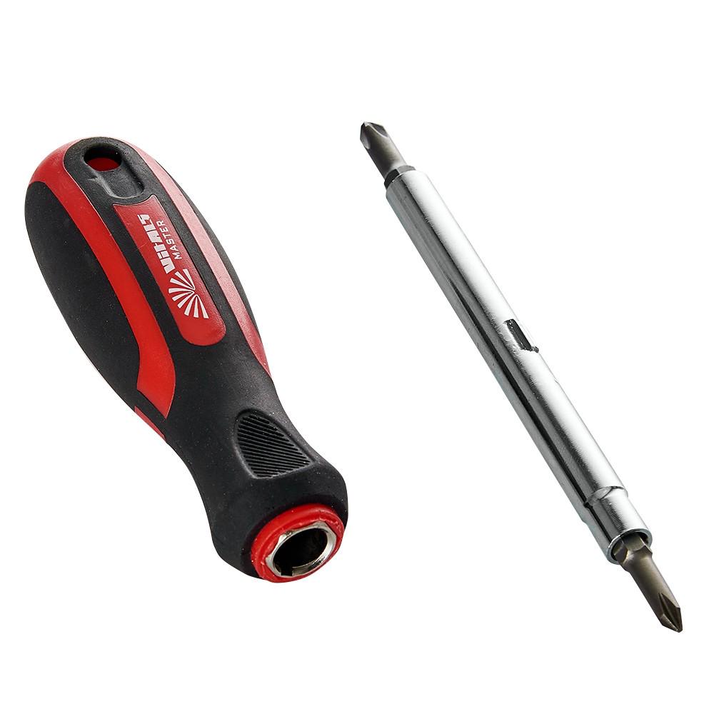 Отвертка Vitals Master комбинированная 6-в-1 (179534) - фото 2 Отвертка Vitals Master комбинированная 6-в-1 (179534) - фото 2