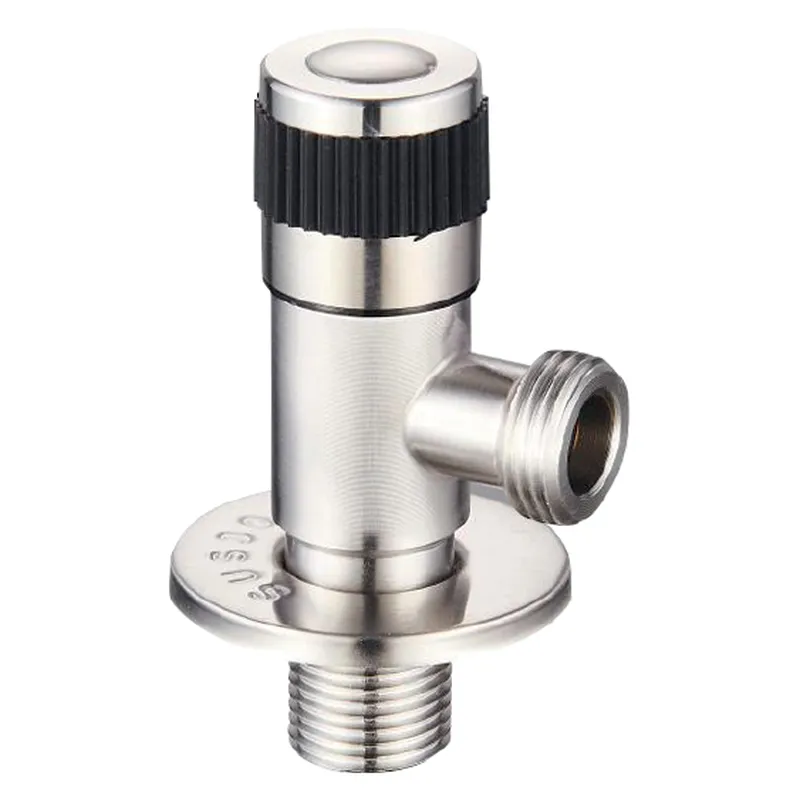 Кран для подключения сантехприборов Champion VAL-04 нержавеющая сталь 1/2x1/2" (OL-CH0323)